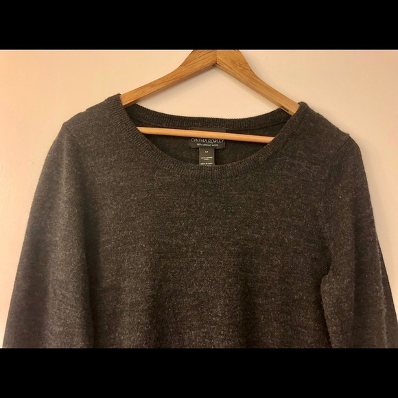 EUC Cynthia Rowley Wool Sweater Dress Size Medium - Picture 2 of 8